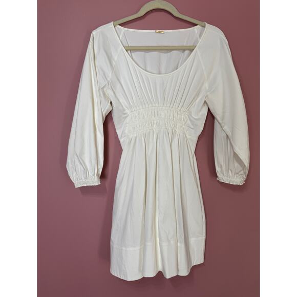 Alexis Sana Cotton-Blend Poplin Mini Dress Size Small - Picture 4 of 8